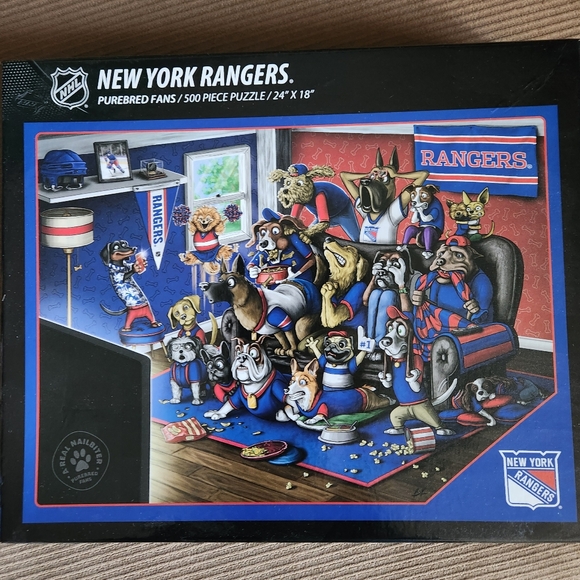 purebred fans puzzle Other - NY Rangers 500 piece puzzle